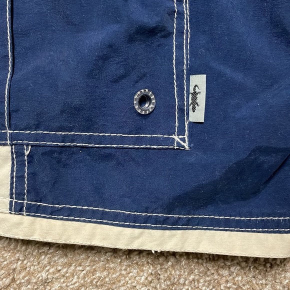 Navy Mesh-lined Swim Trunks - Picture 7 of 7